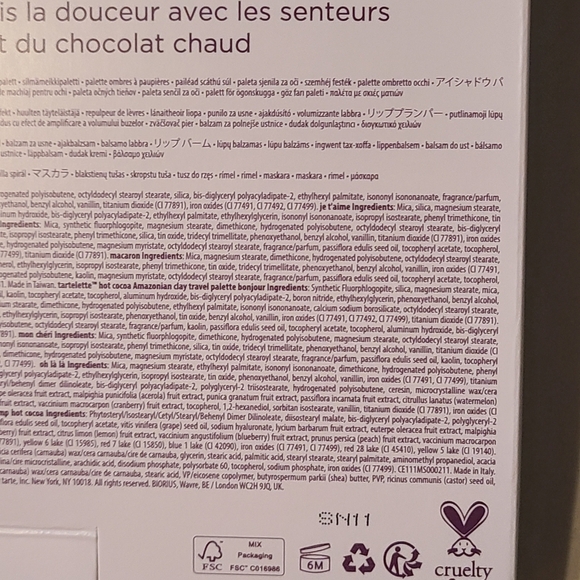 Tartelette Makeup Collection Set 2 Eyeshadow Pallettes 2 Mascara 2 Lip Products - Picture 7 of 14